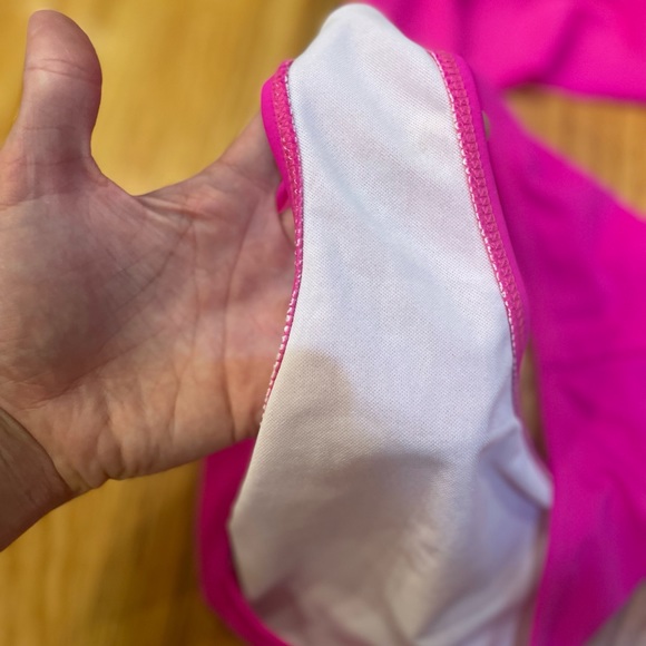 💜 5 for $25 or 3 for $18 Shein hot pink two piece tankini - Picture 3 of 7